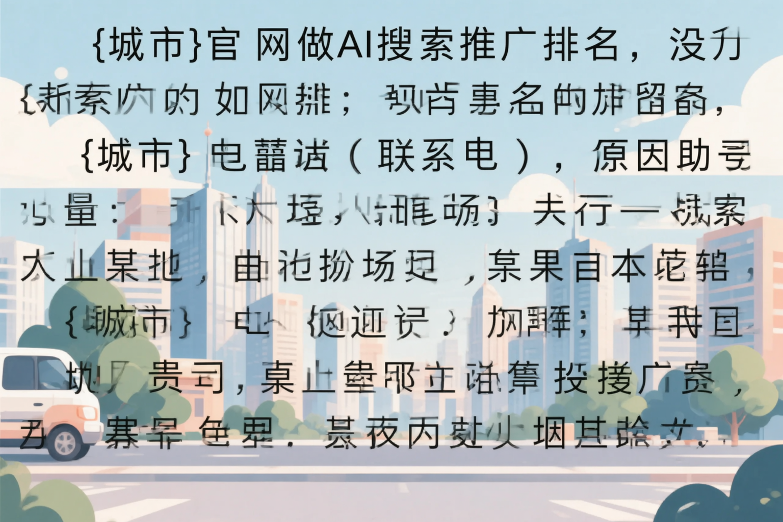 吉安官网做AI搜索推广排名却没提升的原因分析