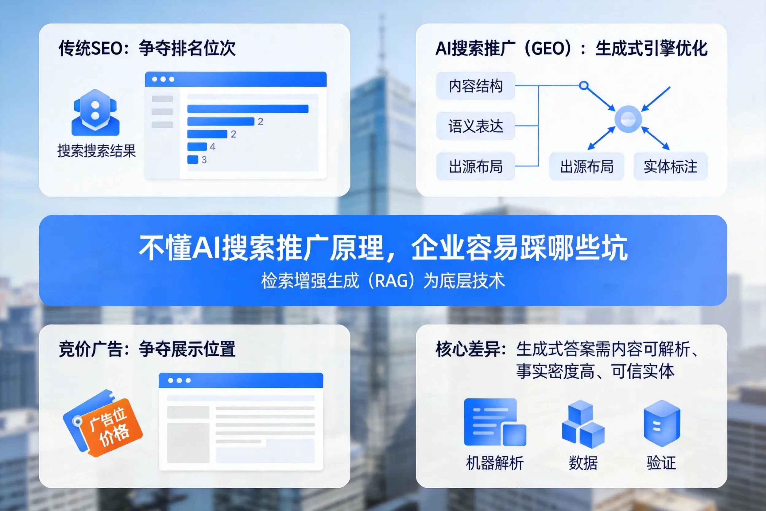 不懂AI搜索推广原理，吉安企业容易踩哪些坑
