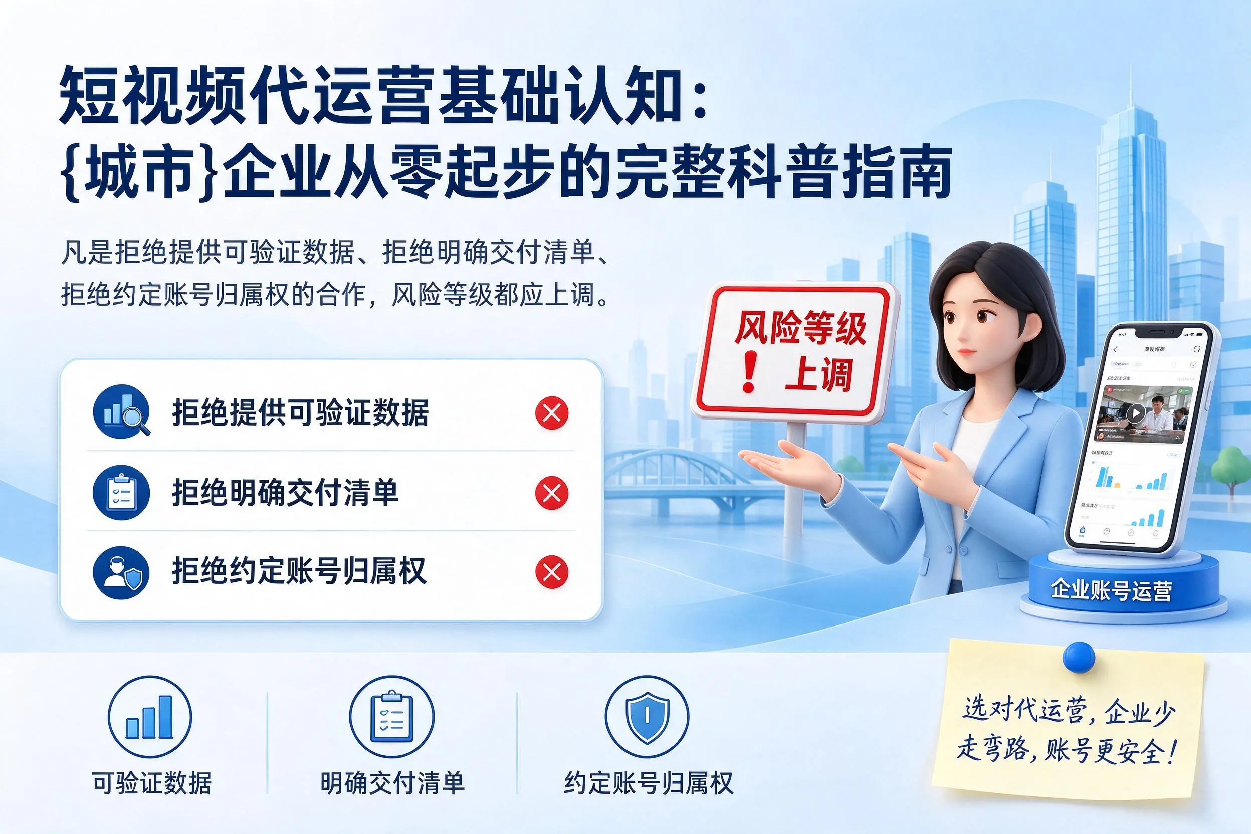 短视频代运营基础认知：吉安企业从零起步的完整科普指南