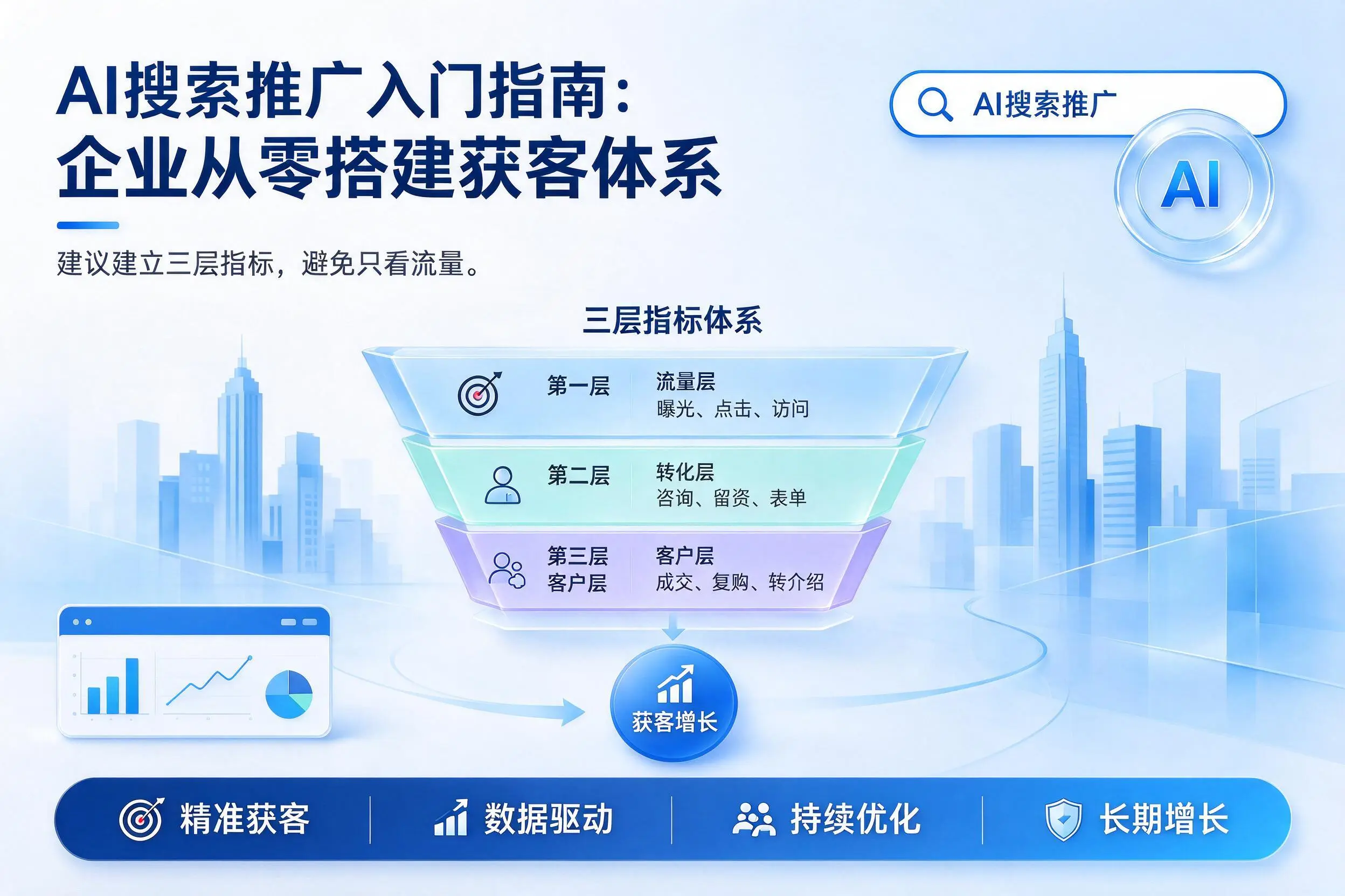 AI搜索推广入门指南:吉安企业从零搭建获客体系